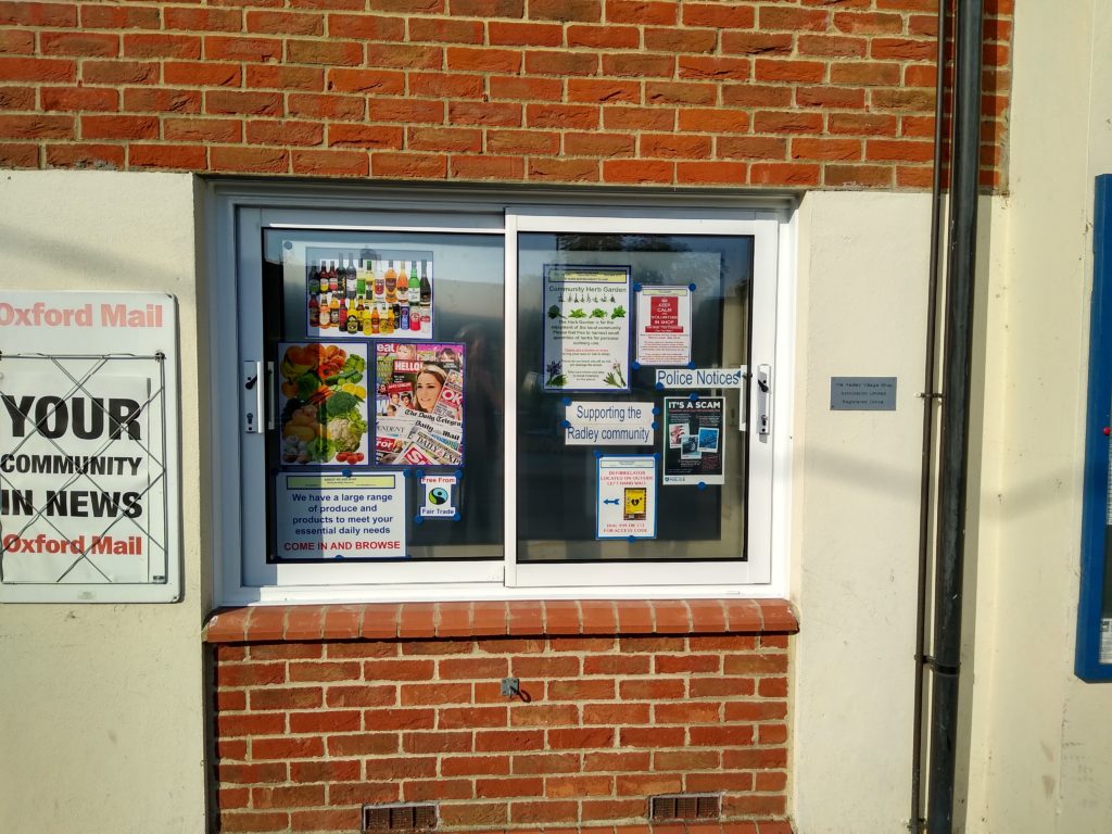 New window fitted in July 2019